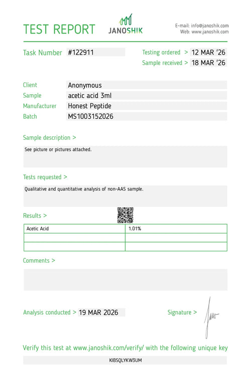 Acetic Acid