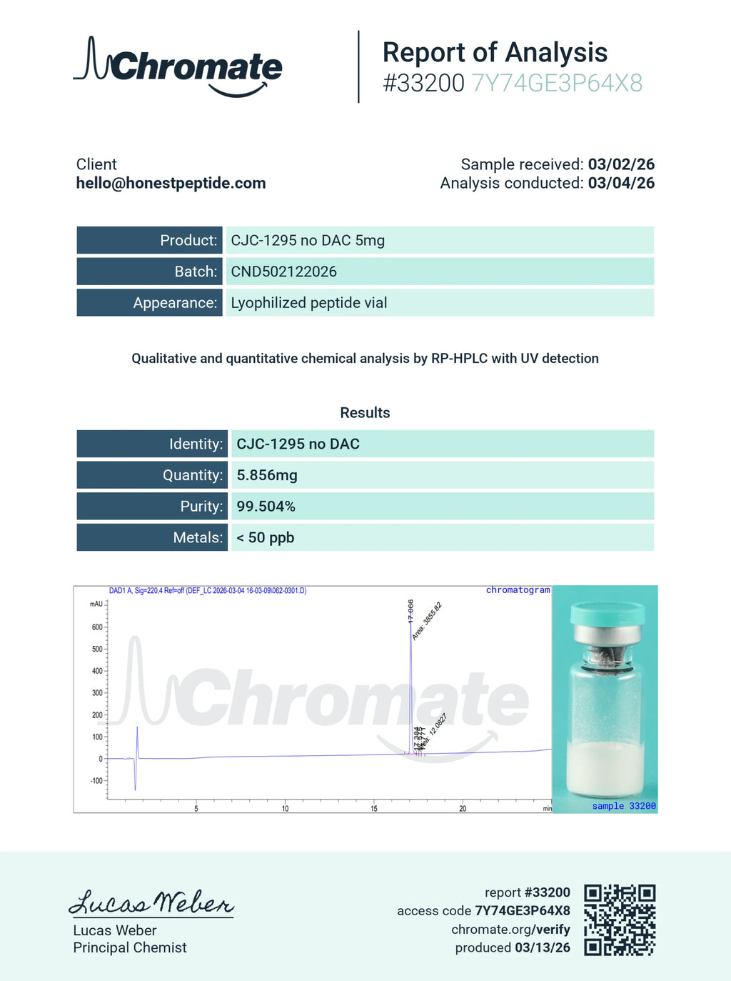 CJC-1295 (No DAC)